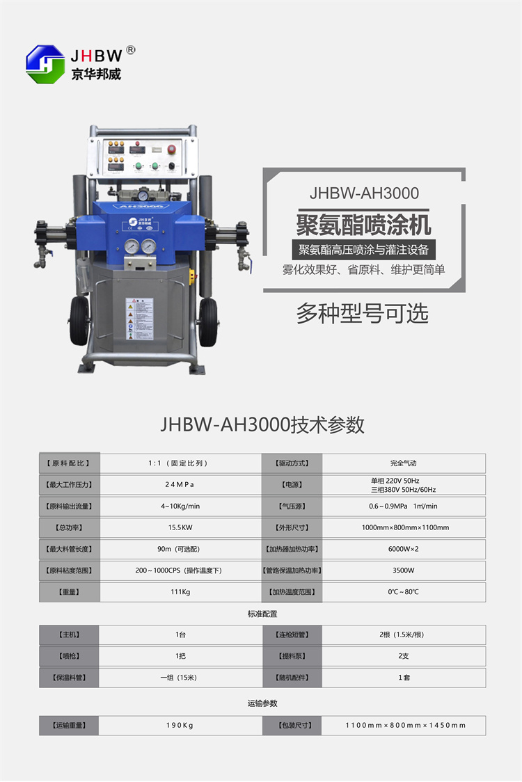      小型聚脲喷涂机